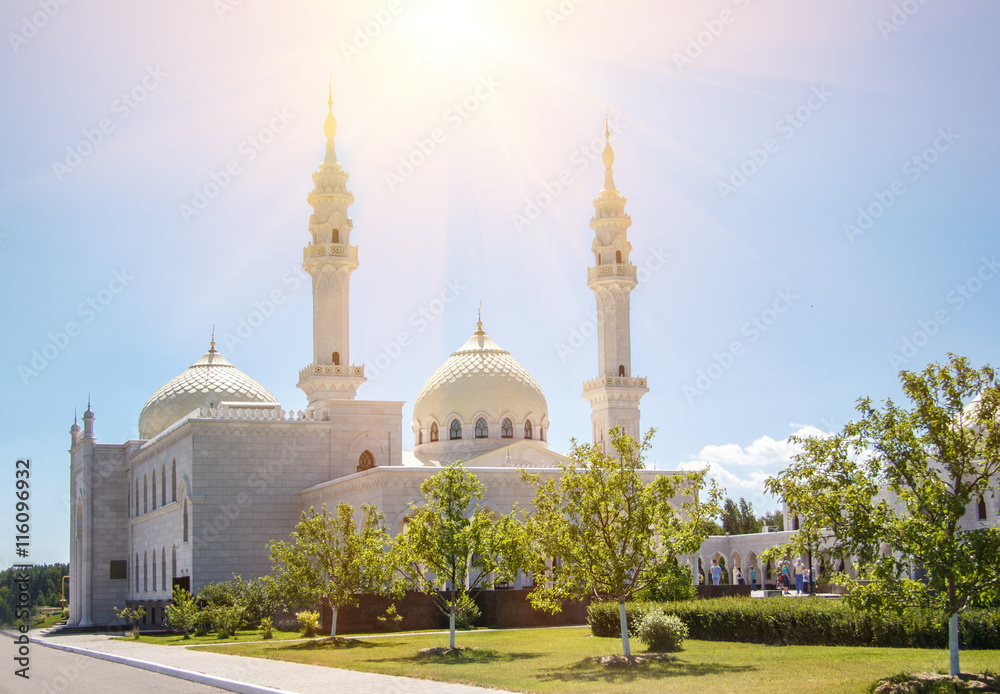 Beautiful Mosque in the city of Bolgar
