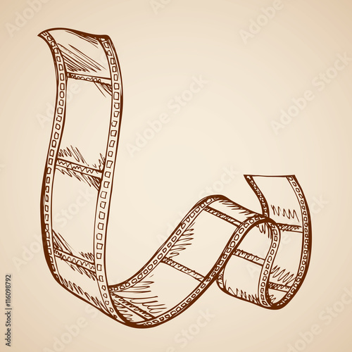 Film. Vector drawing