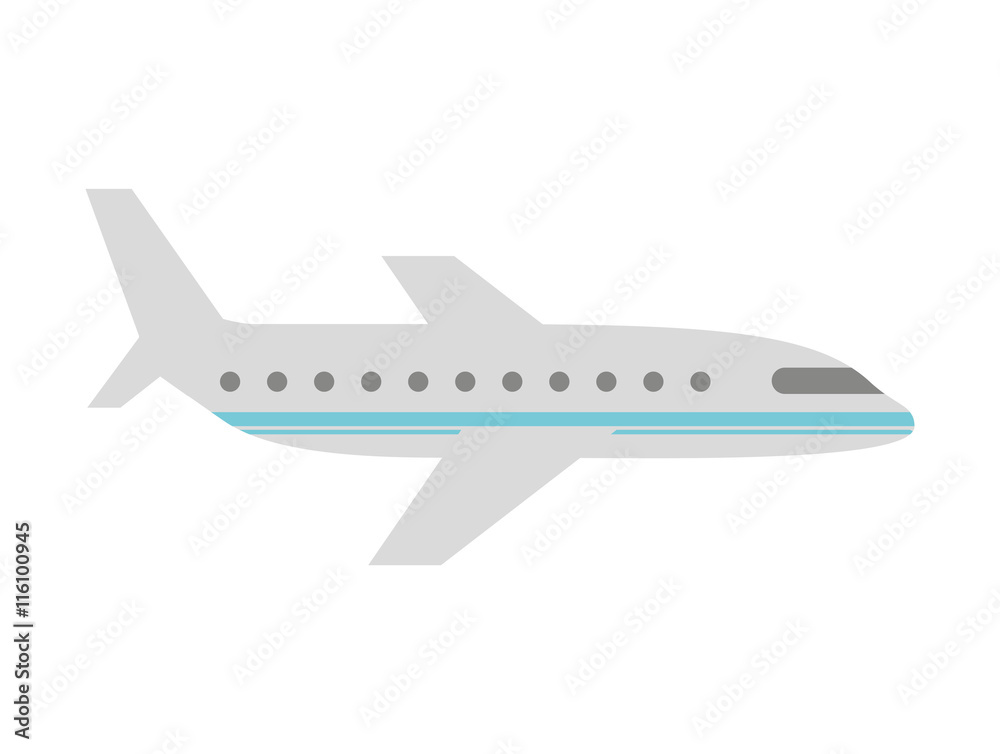 plane airplane flying icon