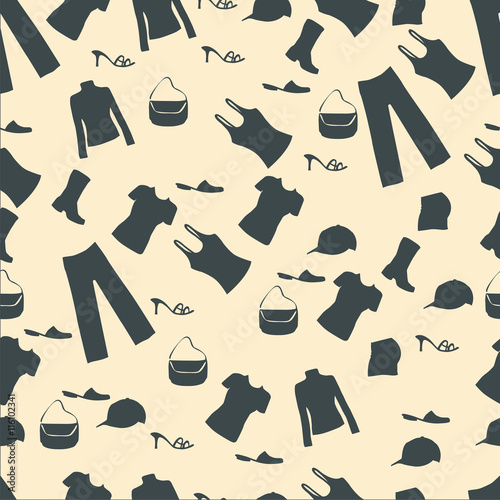 clothes seamless pattern