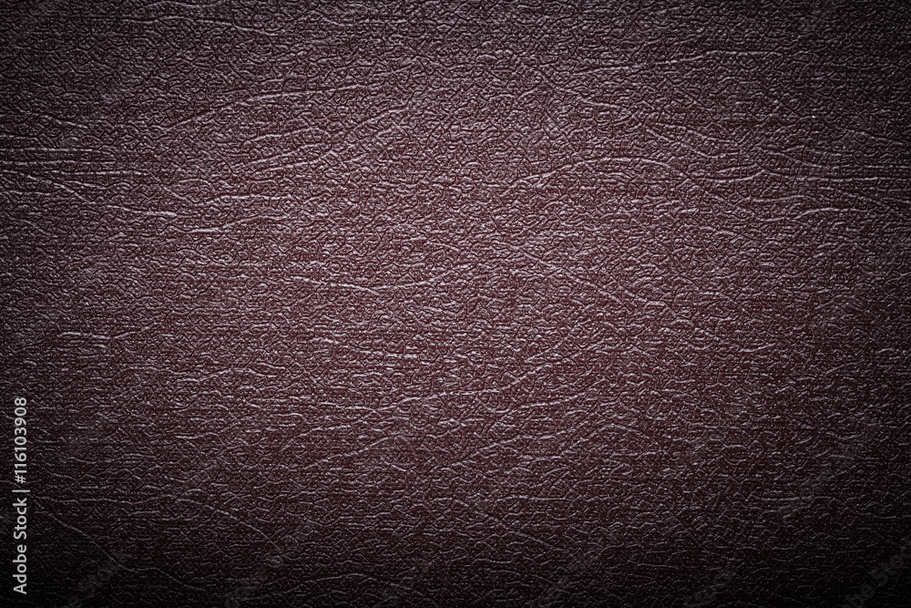 Fototapeta premium Surface of leatherette for textured background. Toned