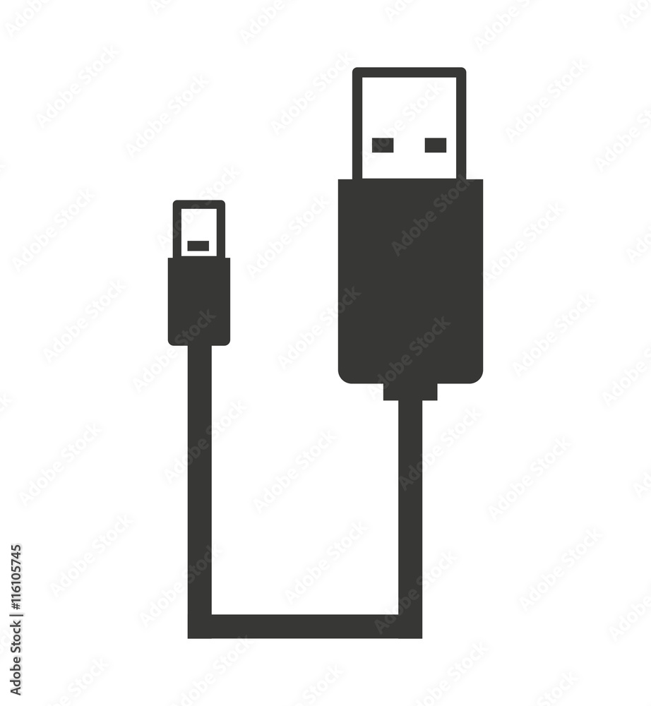usb connection plug icon usb connection plug icon