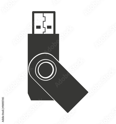 usb connection plug icon