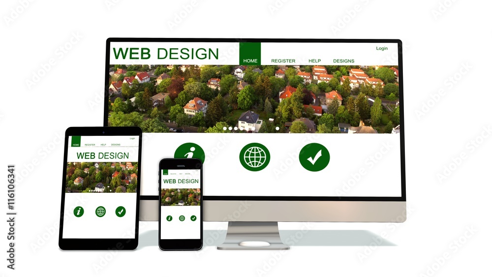 
devices responsive with responsive website design