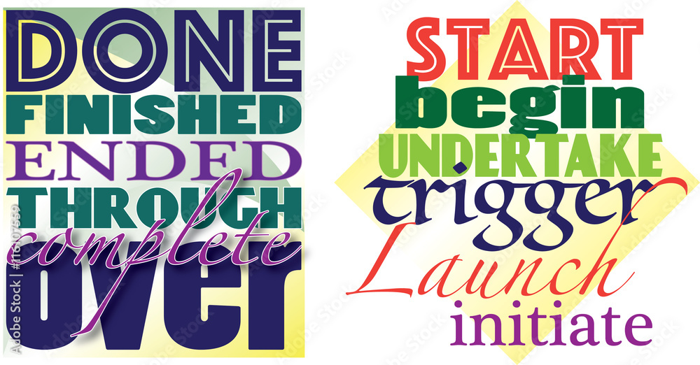 Synonym Finished Product Clipart