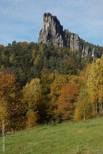 Herbst im Elbsandsteigebirge