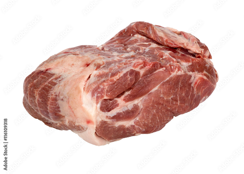 Meat of pork neck
