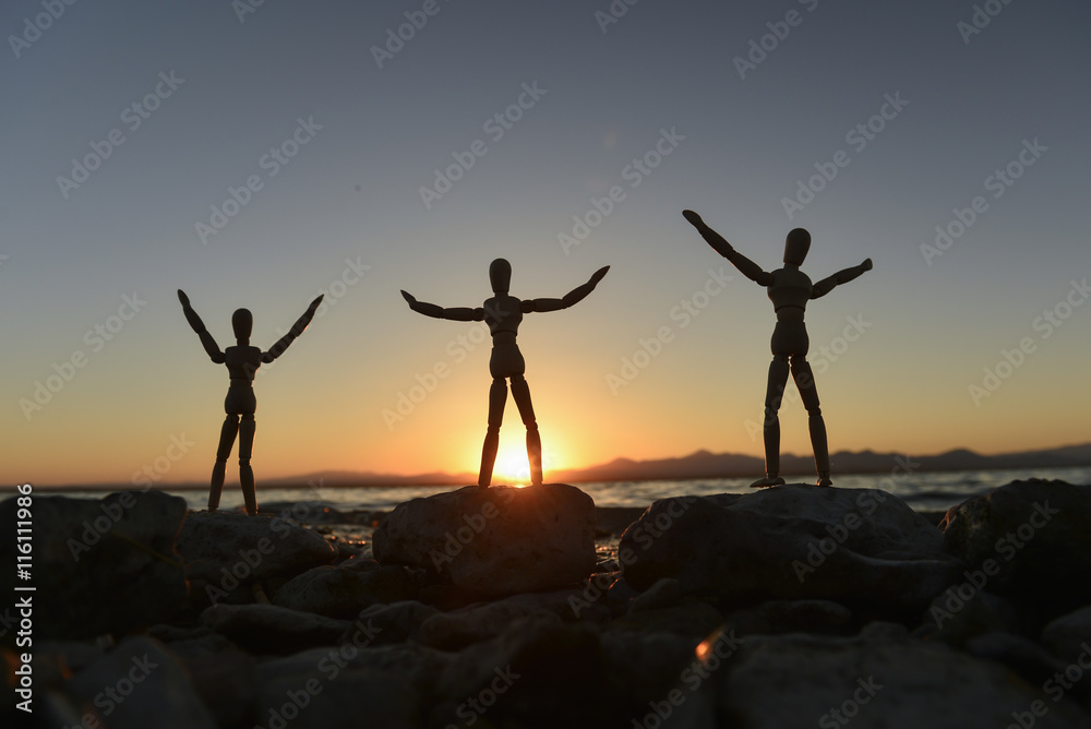 ekip ruhu ve başarısı & coşku dolu başarılı ekip