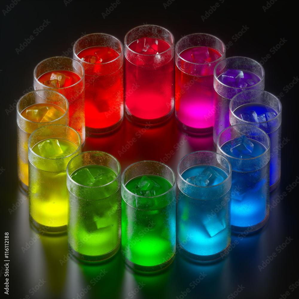 Rainbow Drinks 02 Rainbow Drinks 02