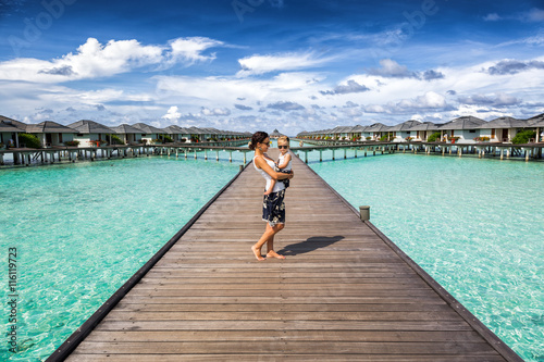 Obraz na płótnie Paradise in Maldives