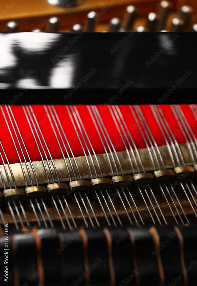 Inside piano Inside piano