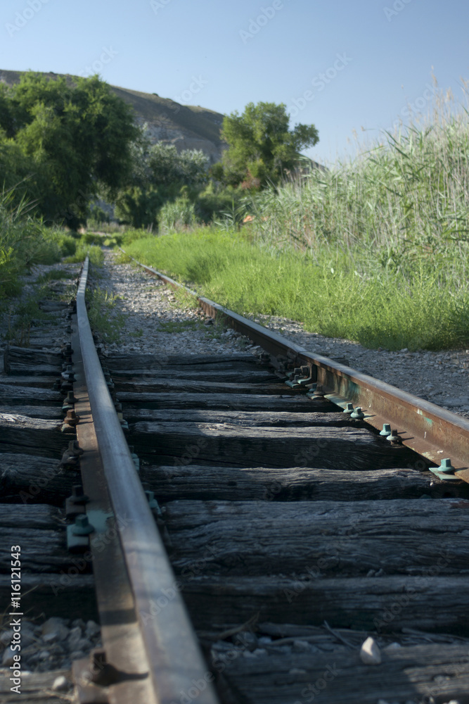 Abandoned old railway Abandoned old railway