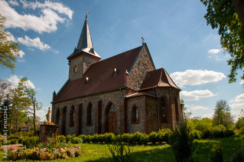 New small Polish church
