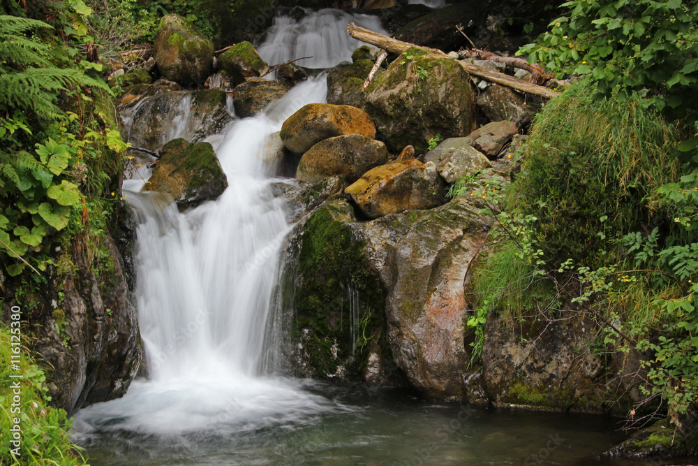 Cascade montagneuse