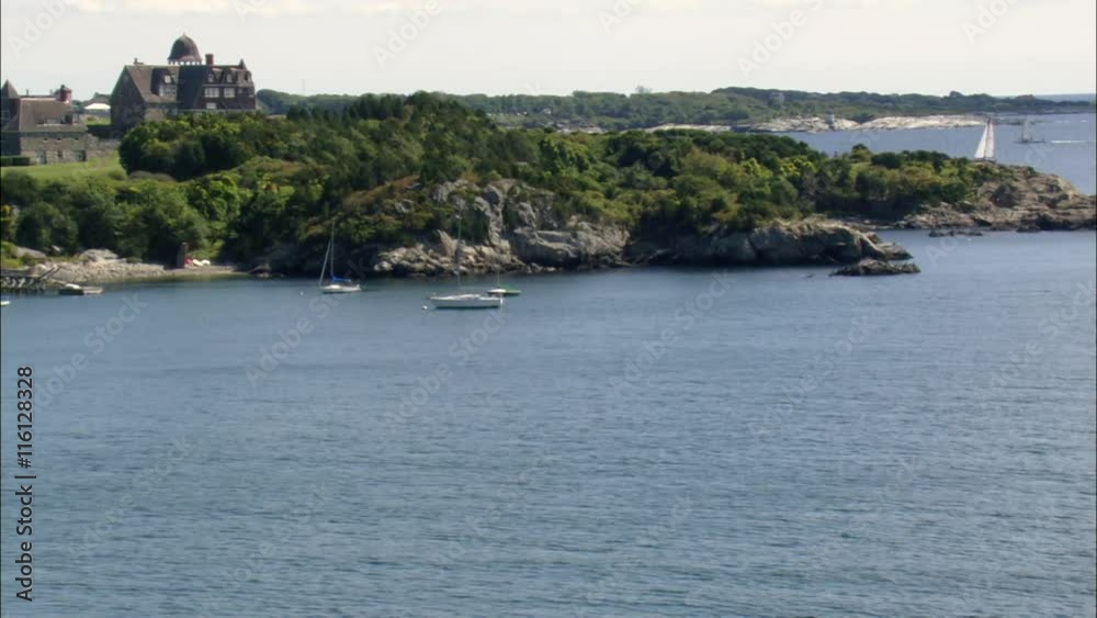 House On End Of Conanicut Island