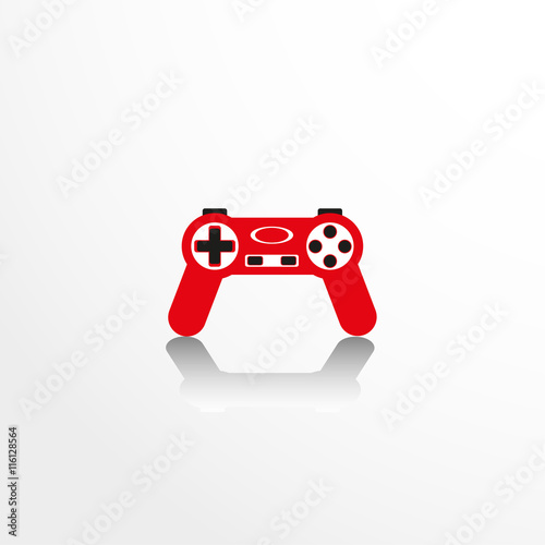 Game joystick. Vector icon.