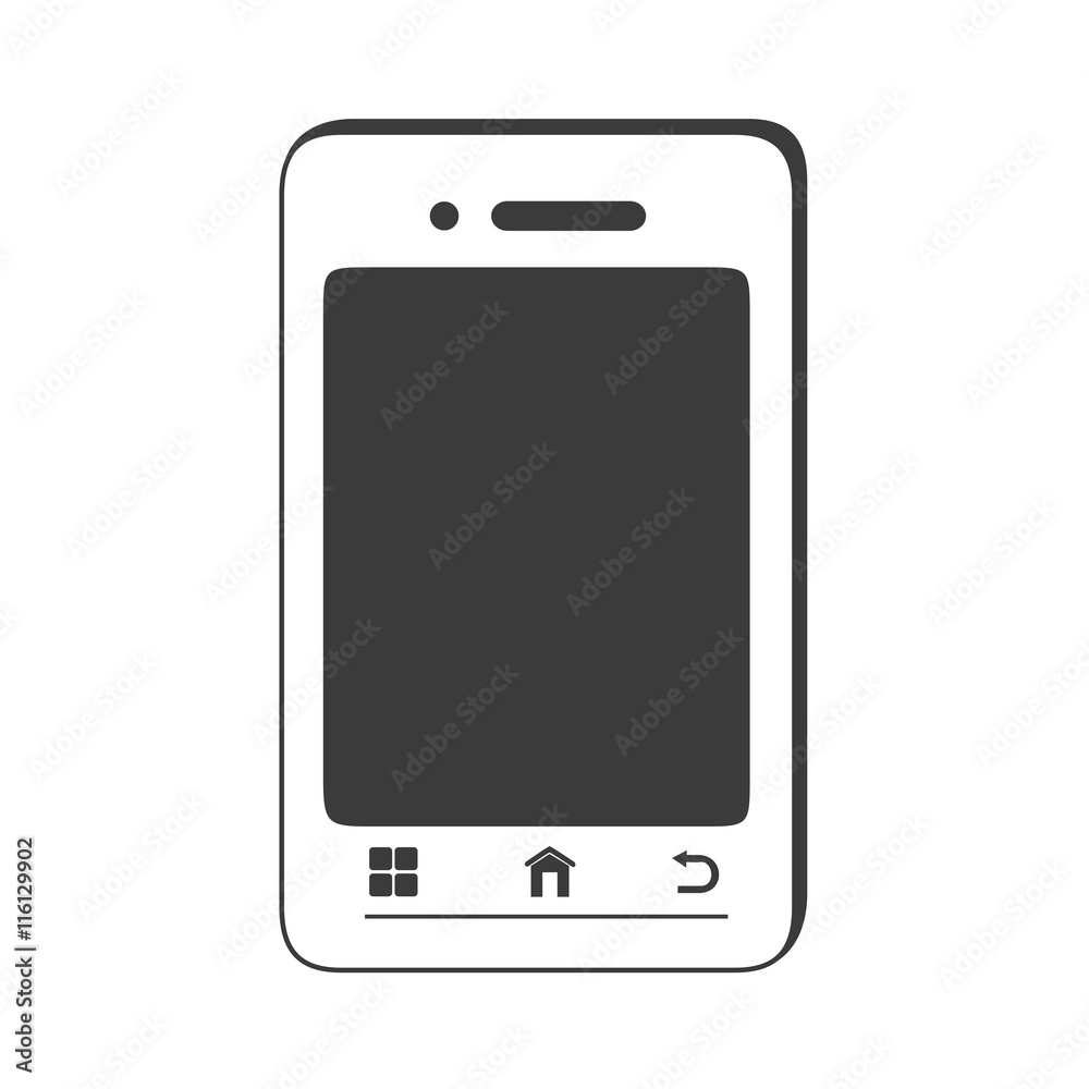 smartphone phone technology , isolated flat icon vector illustration smartphone phone technology , isolated flat icon vector illustration