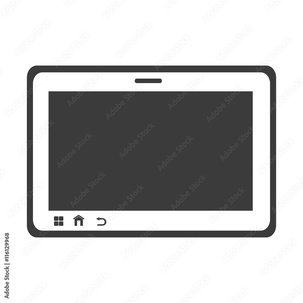 tablet phone technology , isolated flat icon vector illustration tablet phone technology , isolated flat icon vector illustration