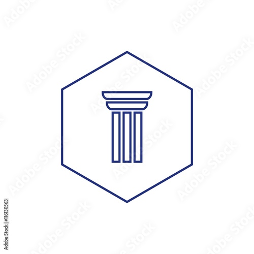 Attorney & law logo design