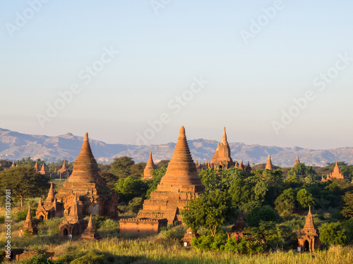 Bagan, an ancient city located in the Mandalay Region of Burma.