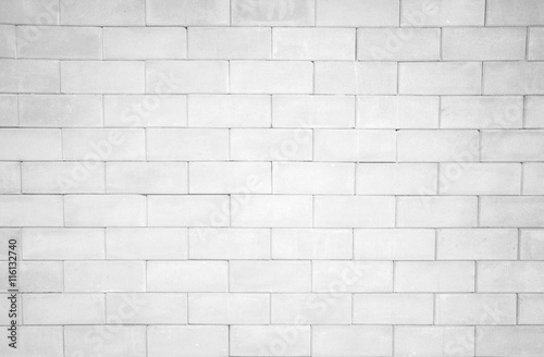 The white brick wall background