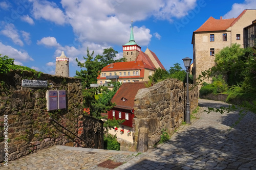Bautzen Fischerpforte in der Oberlausitz - town Bautzen near Fischerpforte in Upper Lusatia