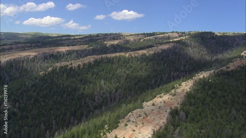 Flight, Ridges Leading To Big Pryor Mountain photo