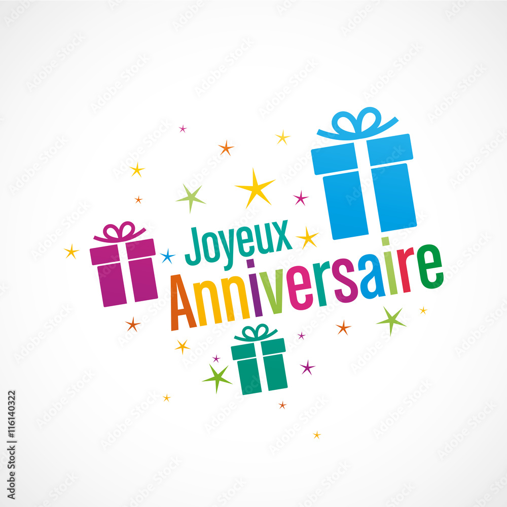 joyeux anniversaire