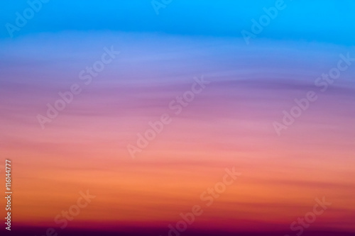 Beautiful sky at sunset background.   © Bill Anastasiou