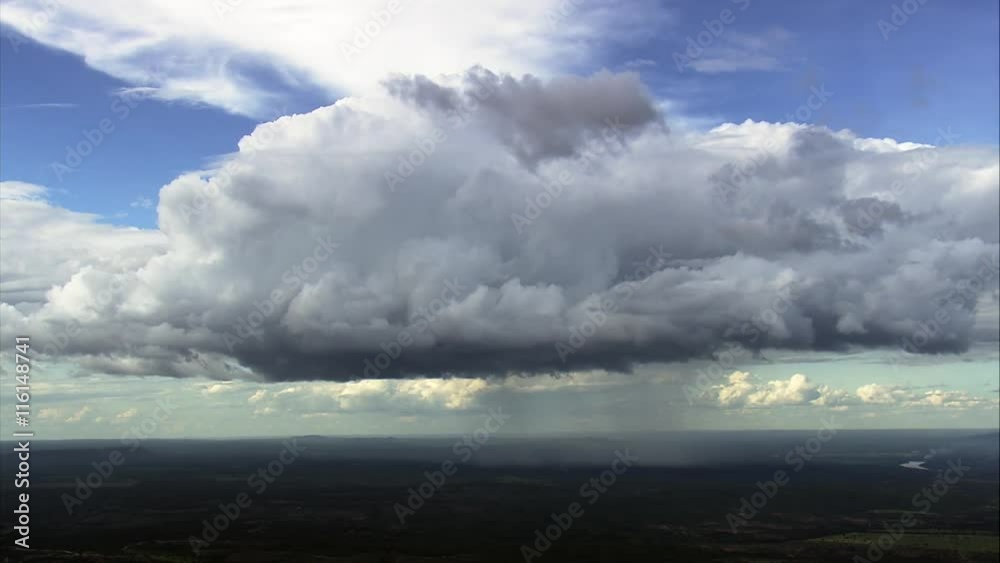 Isolated Thunderstorm, Minas Gerais State Isolated Thunderstorm, Minas Gerais State