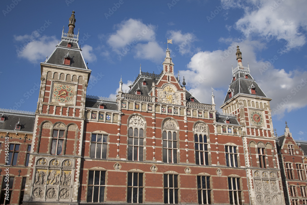 Ceentral - Central Railway Station; Amsterdam