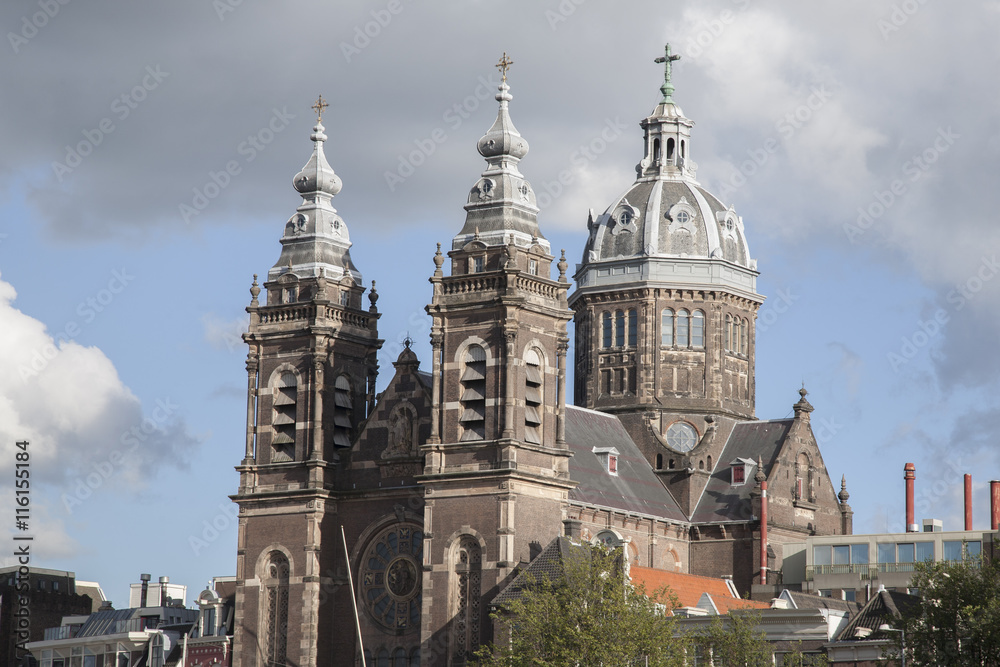 Saint of Nicholas Church, Amsterdam; Holland