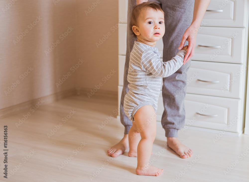 baby steps with the help of his mother baby steps with the help of his mother