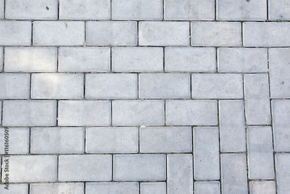 Naklejka premium texture of the pavement and pavers