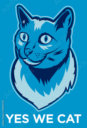 Yes We Cat Poster.