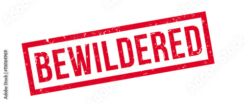 Bewilderubber rubber stamp