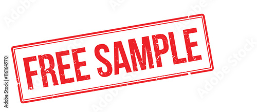 Free sample rubber stamp