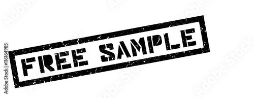 Free sample rubber stamp