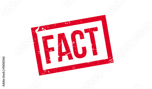 Fact rubber stamp