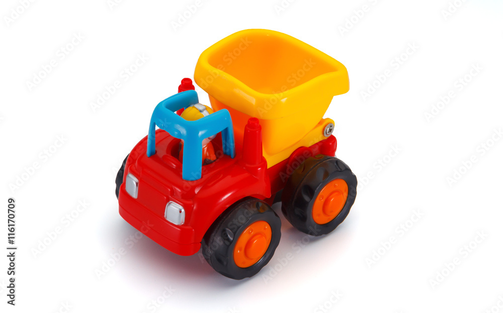 Toy car isolated on white background Toy car isolated on white background