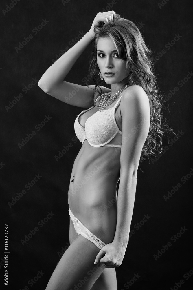 Fototapeta premium slim tan body