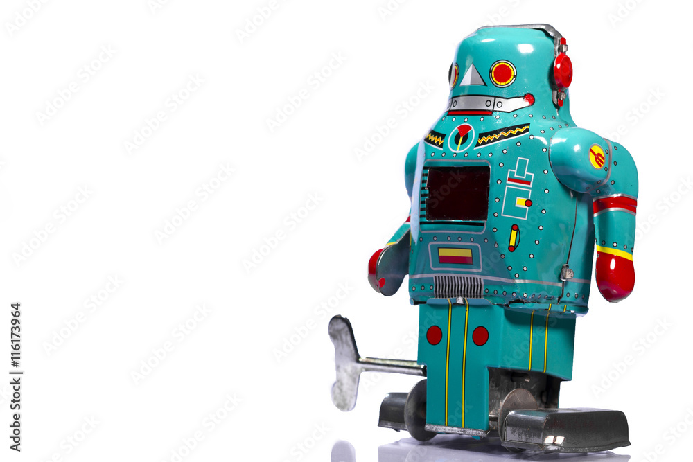 Fototapeta premium Classic robot toys