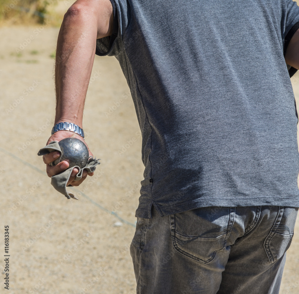 joueur de boules joueur de boules