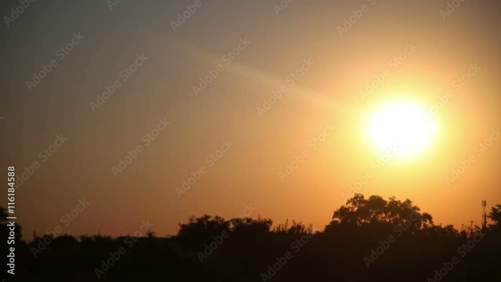 The gold of the setting sun The gold of the setting sun