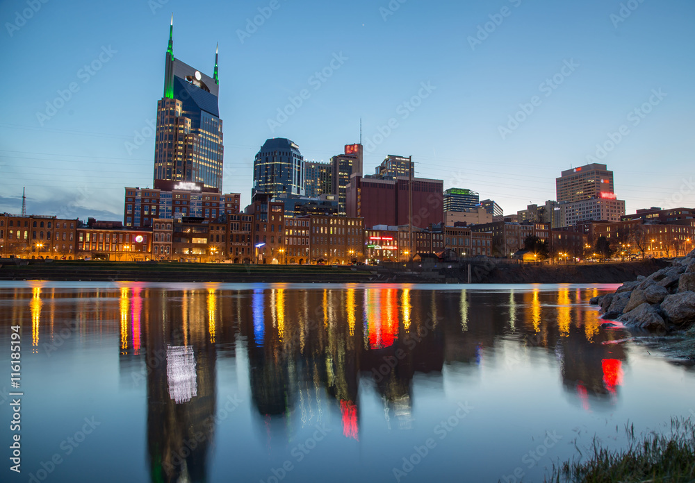 Nashville TN skyline
