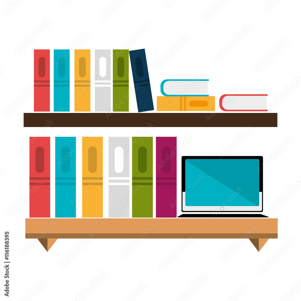 office bookcase isolated icon design, vector illustration graphic office bookcase isolated icon design, vector illustration graphic
