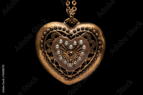 Heart-shaped necklace