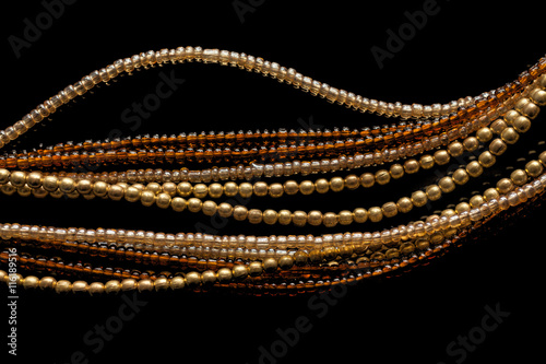 Jewelry of beads