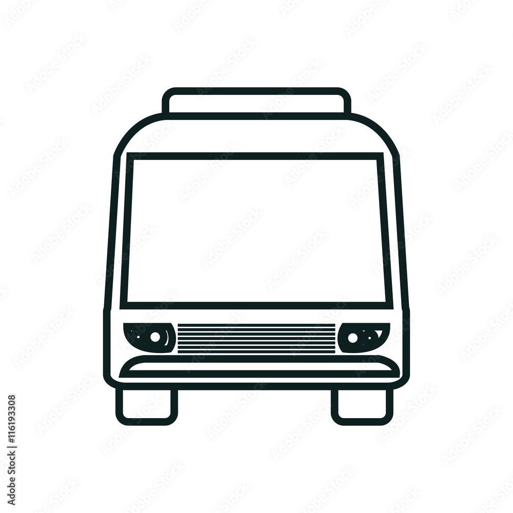 bus icon over white background isolated design, vector illustration graphic bus icon over white background isolated design, vector illustration graphic