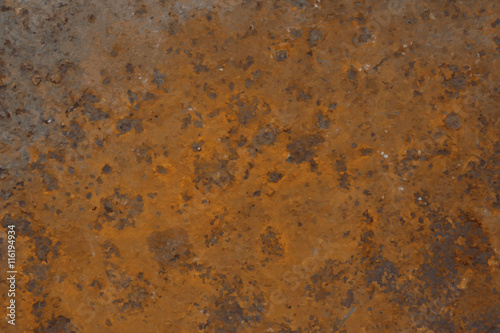 Background of rusted metal.Vector illustration.